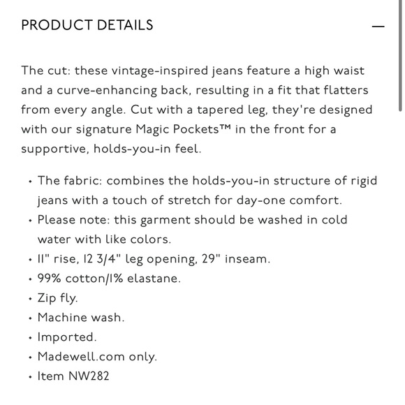 Madewell The Perfect Vintage Jeans - Picture 13 of 13